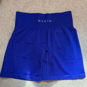 🌟NWOT🌟 NVGTN Blue Biker Shorts Size M